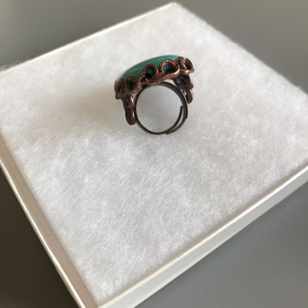 Turquoise Statement Ring - Picture 3 of 6